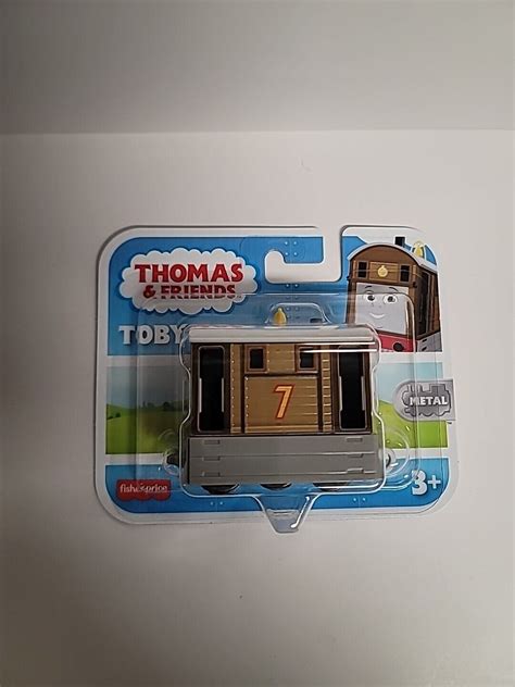 New Thomas And Friends All Engines Go Toby Push Along Metal Toy Train