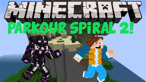 Minecraft Parkour Spiral 2 Part 2 Youtube