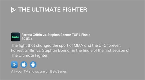 Watch The Ultimate Fighter Season 1 Episode 14 Streaming Online