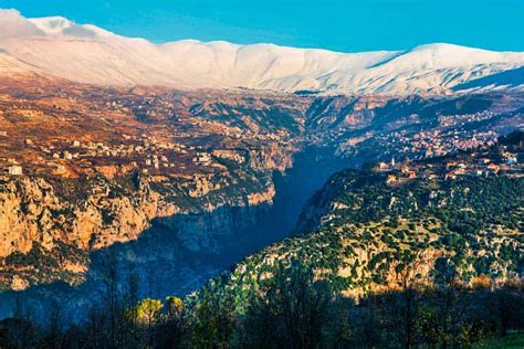 Lebanon Mountain Trail Vandring Opdag Verden