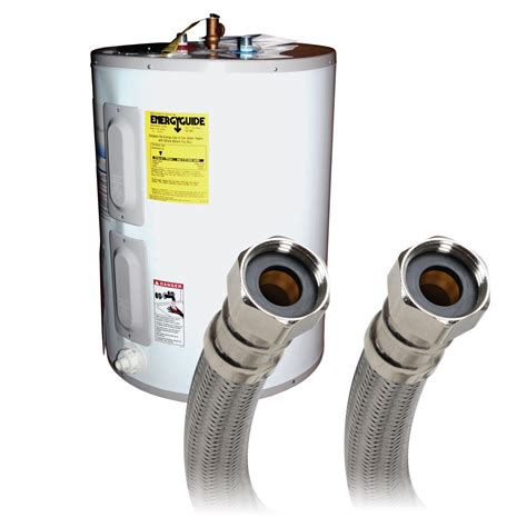 Fluidmaster Gidds 481020 B1h24 Water Heater Connector 34 In Fip 24