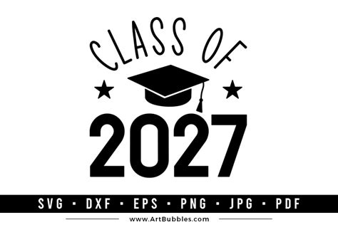 Graduation Svg Class Of 2027 Svg