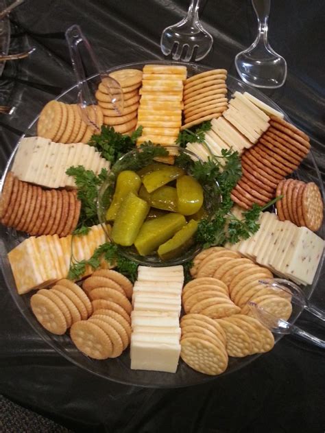 Cheese Cracker Tray Party Food Appetizers Food Platters Appetizer