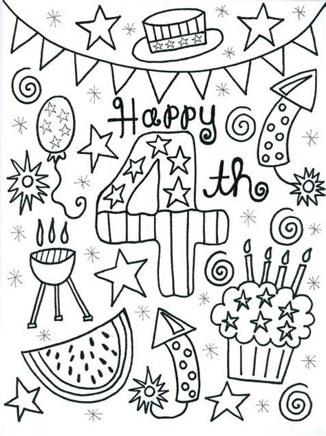 4th of July Coloring Pages - Best Coloring Pages For Kids