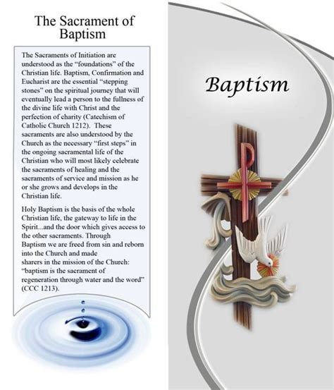 The Sacrament Of Baptism Baptism Sacrament Christian Life