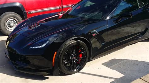 Corvette 2015 Z06 C7 Supercharged All Black Youtube