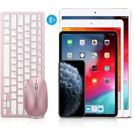 Any old bluetooth mouse should work. OMOTON Wireless Bluetooth Keyboard and Mouse for iPad and ...