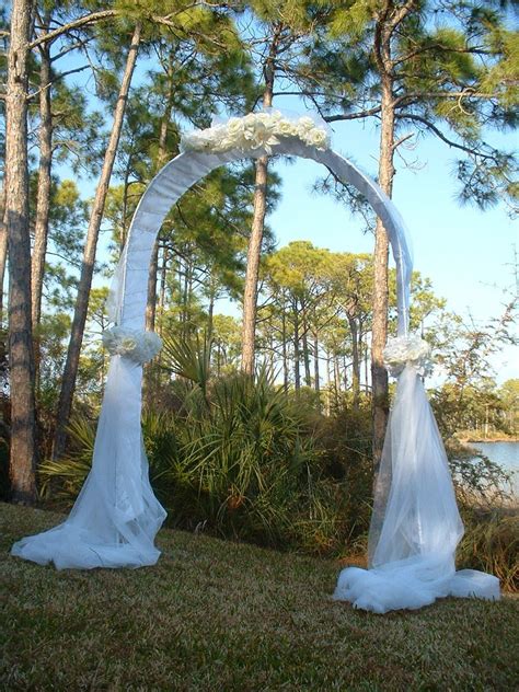 Wedding And Celebration Themes And Schemes White Wedding Arbors Metal