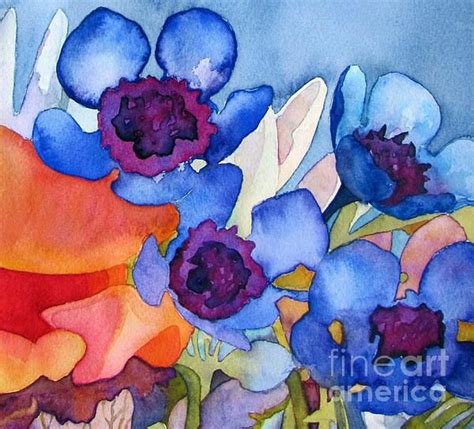 Detail By Wendy Westlake Watercolor Flower Art Watercolor Flowers