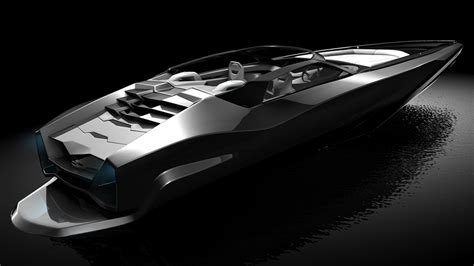 Fusion Yacht Tender Concept By Red Yacht Design — Yacht Charter