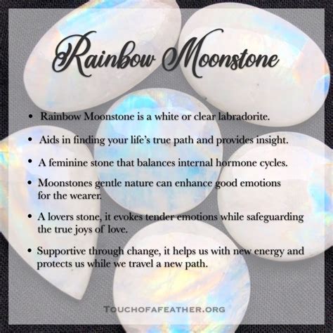 Rainbow Moonstone Moonstone Crystal Crystals Healing Properties