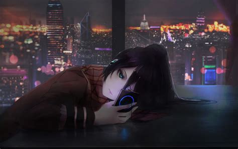 Cute Anime Girl Phone Wallpaper