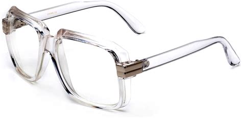 clear frames clear lens cazal run style eyeglasses