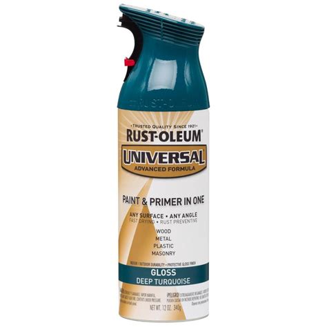 Wipe off the brush and apply a circular layer of the next darker value. Rust-Oleum Universal 12 oz. All Surface Gloss Deep ...