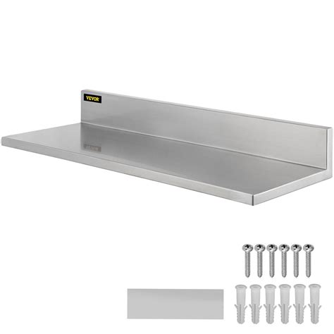 Vevor Stainless Steel Wall Shelf Commercial Kitchen Shelf 86 X 30