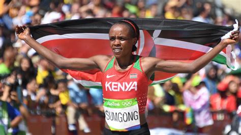 Jemima Jelagat Sumgong Becomes 1st Kenyan Woman To Win Olympic Marathon