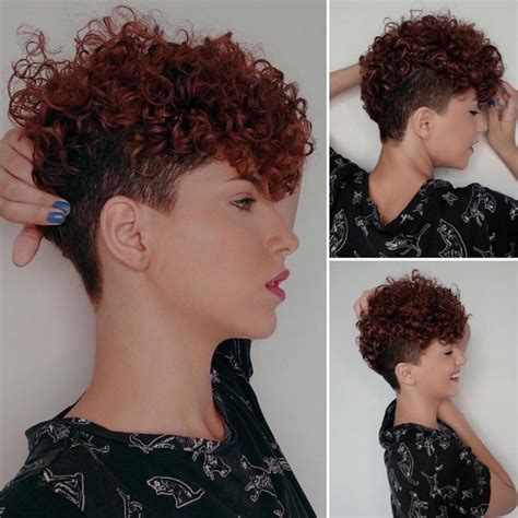 Curly Pixie Cut With Shaved Sides Rock Your Edgy Look With These Tips