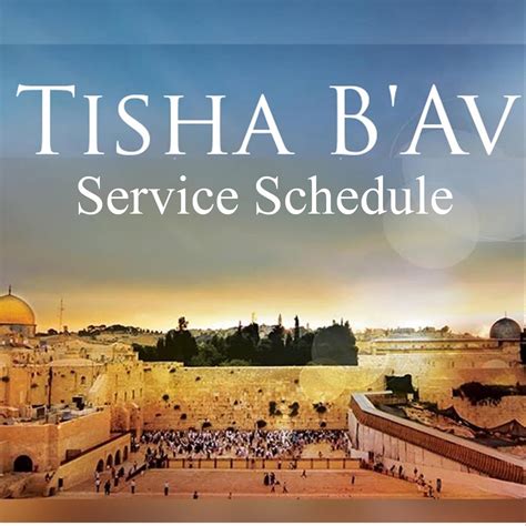 Tisha B’av Temple Israel Of Scranton Egalitarian Conservative Jewish Congregation