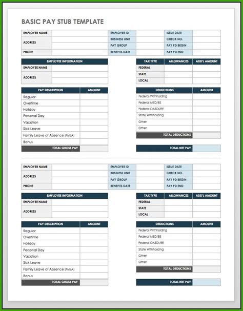 Create pay stubs online @3.99$ & thank us later for the effortless. Paystub Generator Templates-1 : Resume Examples
