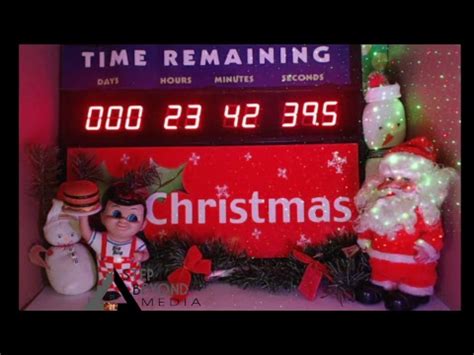 Get the time left to christmas with the decorative live online countdown or with the original christmas countdown bot for discord. Live Christmas Countdown Clock - YouTube