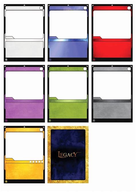 Buy from many sellers and get your cards all in one shipment! Card Game Template New Elegant Trading Card Template Word Iggms with regard to Trading Card ...