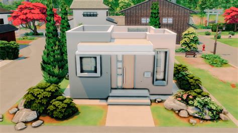 The Sims 4 Tiny House Minúscula 🏡 Sims 4 Speed Build Cc Youtube