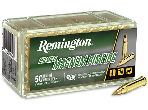 Remington Premier Ammo 17 Hornady Mag Rimfire Hmr 17 Grain Hornady