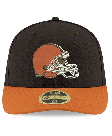 New Era Cleveland Browns Team Basic Low Profile 59fifty Fitted Cap Macys