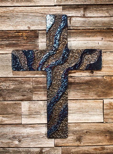 Living Water Wall Cross By David Broussard Unique Cross