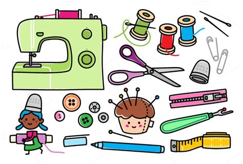 10 Fantastic Sewing Clip Art Collections Sew What Alicia