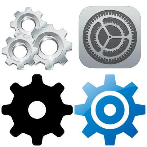 Settings Gear Icon 125489 Free Icons Library