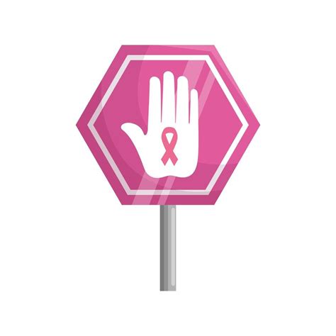 stick signage of the fight against breast cancer 3301303 vector art at vecteezy