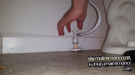 How To Turn Off Water To Toilet With Push Pull Valve