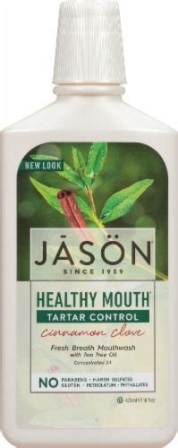jason healthy mouth tartar control cinnamon clove mouthwash 16 fl oz qfc