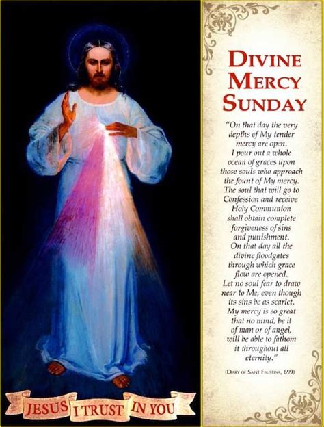 Divine Mercy Sunday Divine Mercy Sunday Divine Mercy Divine Mercy Image