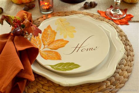 Fall Table Featuring Items From The Better Homes And Gardens Line At Wal
