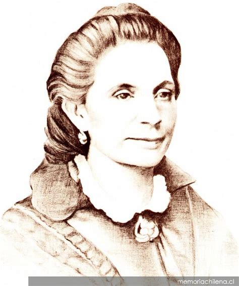 María Del Rosario De Chacón Barrios Madre De Arturo Prat Hacia 1880
