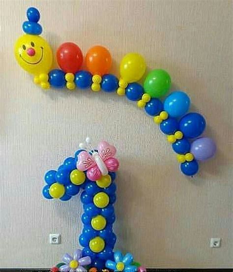 Decoracion de cumpleaños con globos. Pin de karen en Цифры | Globos, Decoración con globos ...