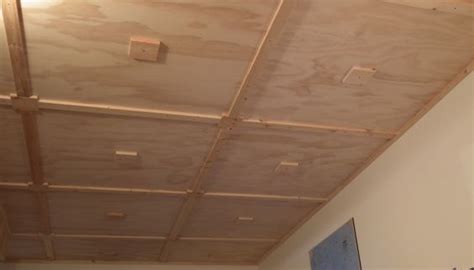 However because it is so thin it will tend to sag, so we had to be careful. Don Oystryk removable panel and batten basement ceiling ...