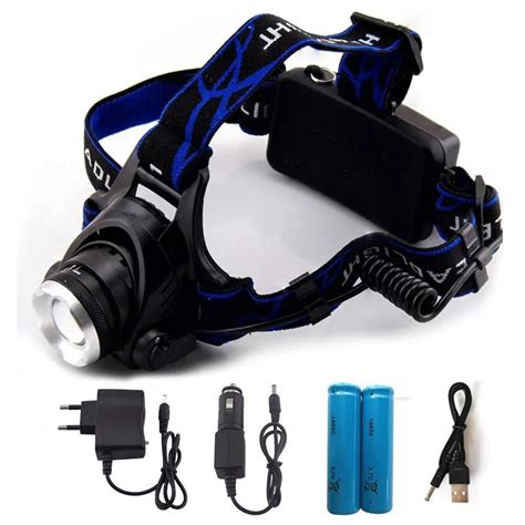 Lampes Frontales Good 5000lm Xml T6 Led Head Torch Headlamp Headlight
