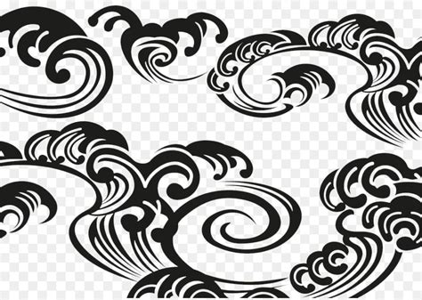 Abstract wave tattoo wave tribal tattoo athen vector banner tribal calligraphy tattoo greek patterns black and white circle tribal celtic wave ornate round frame mandala white. Pin by The Frog Princess on Stencils | Cloud tattoo ...