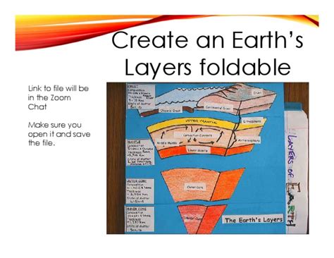 Earth Layers Foldable Pdf