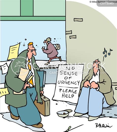 Sense Of Urgency Cartoons And Comics Funny Pictures From Cartoonstock