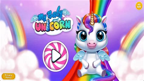 Cuidando Do Bebê Unicórnio My Baby Unicorn Virtual Pony Pet Care