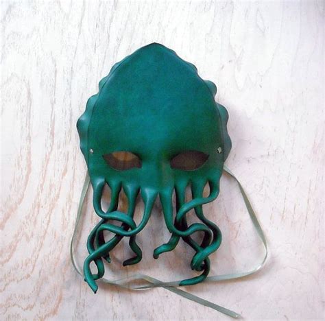 Tan Octopus Mask Mask Unique Artwork Etsy