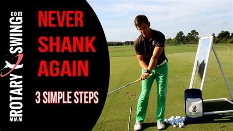 Never Shank The Golf Ball Again 3 Simple Steps Youtube