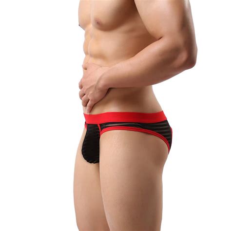 Buy Mens Sexy Underwear Sexy Bikini Jockstrap Underwear For Men G String Thong Online At