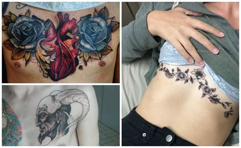 Tatuajes En El Pecho De Hombres Y Mujeres Diseños Que Te Encantarán