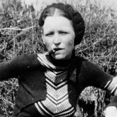 One Half Of The Notorious Bonnie And Clyde Duo Bonnie Parker Became
