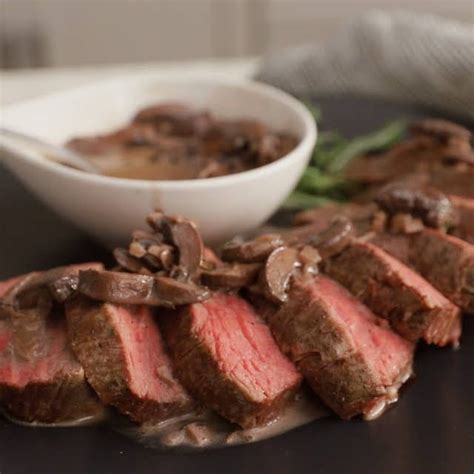 Plus marinades, sauces, gravies, and rubs to amp up the flavor. Chateaubriand Steaks with Mushroom Red Wine Sauce Recipe ...